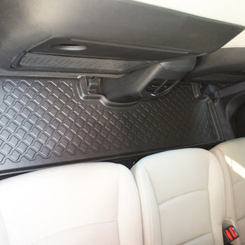 Tappetini auto a vaschetta Kia Carens III, fabbricazione 04.2013 - 08.2019, carrozzeria van 5-7 posti, senza terza fila | 603187