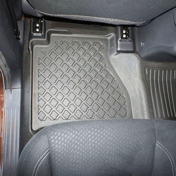 Tappetini auto a vaschetta Mercedes Classe X Clasa X, fabbricazione 01.2016 - presente, carrozzeria pick-up senza l'estintore fissato al passeggero a destra | 603361