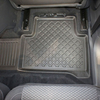 Tappetini auto a vaschetta Volkswagen Touran II, fabbricazione 09.2015 - presente, carrozzeria van 5-7 posti, senza terza fila | 603415