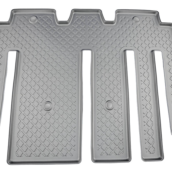 Tappetini auto a vaschetta Tesla Model X Facelift, fabbricazione 01.2021 - presente, carrozzeria suv 5-7 posti, 2a e 3a fila | 683875