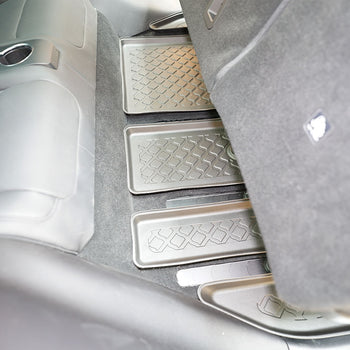 Tappetini auto a vaschetta Tesla Model X Facelift, fabbricazione 01.2021 - presente, carrozzeria suv 5-7 posti, 2a e 3a fila | 683875