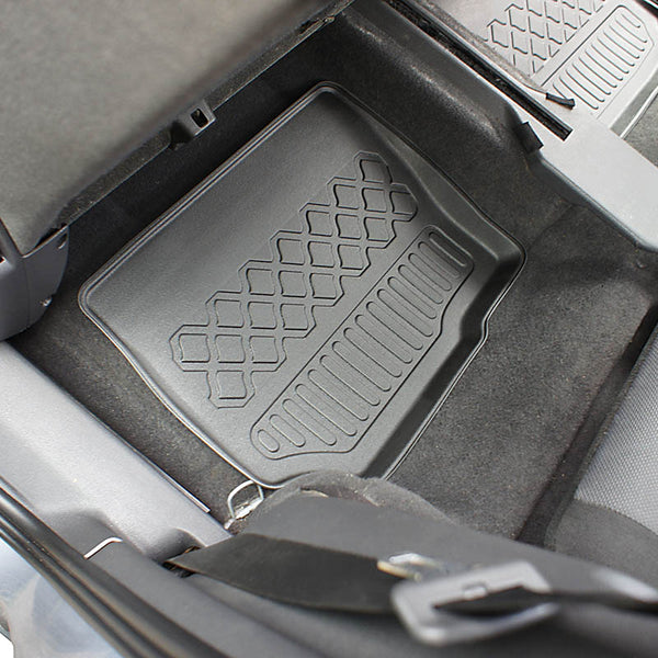 Tappetini auto a vaschetta Opel Zafira B, fabbricazione 05.2005 - 2014, carrozzeria van 7 posti, terza fila | 692368