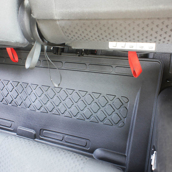 Tappetini auto a vaschetta Volkswagen Touran I, fabbricazione 03.2003 - 08.2015, carrozzeria van 7 posti, terza fila | 692551