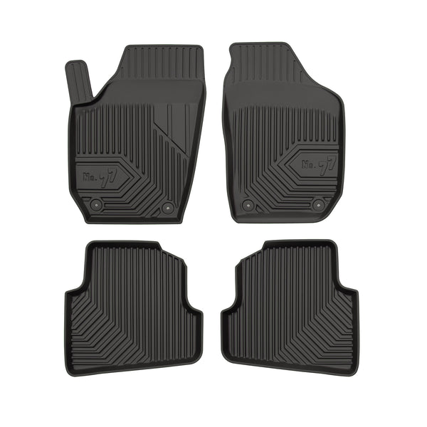 Tappetini auto a vaschetta Volkswagen Polo IV, fabbricazione 11.2001 - 2009, carrozzeria hatchback | 77407220