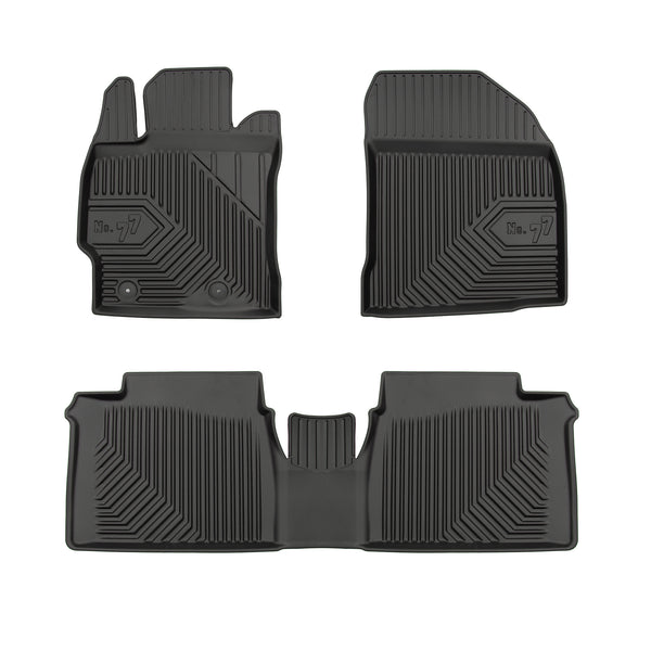 Tappetini auto a vaschetta Toyota Corolla XI, fabbricazione 08.2013 - 06.2018, carrozzeria auto famigliare | 77407701