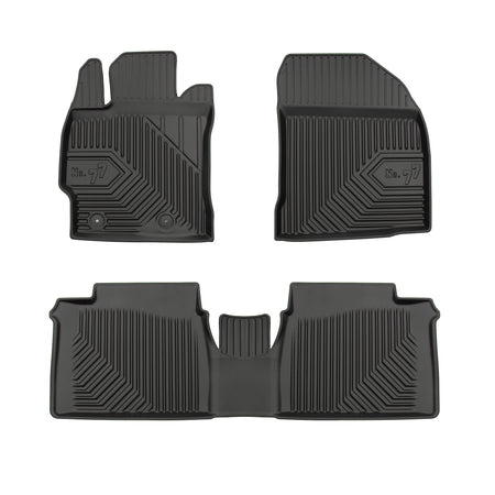 Tappetini auto a vaschetta Toyota Corolla XI, fabbricazione 08.2013 - 06.2018, carrozzeria hatchback | 77407701