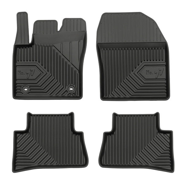 Tappetini auto a vaschetta Toyota C-HR, fabbricazione 01.2017 - 12.2023, carrozzeria suv | 77407732