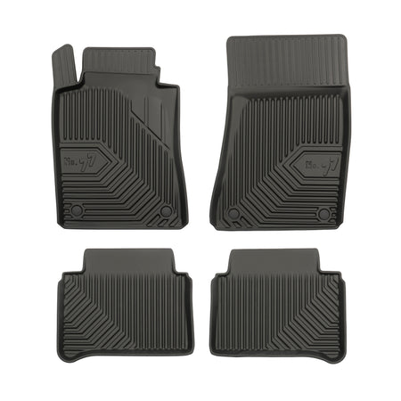 Tappetini auto a vaschetta Mercedes Classe E W211, fabbricazione 2003 - 10.2009, carrozzeria auto famigliare senza 4matic | 77408104