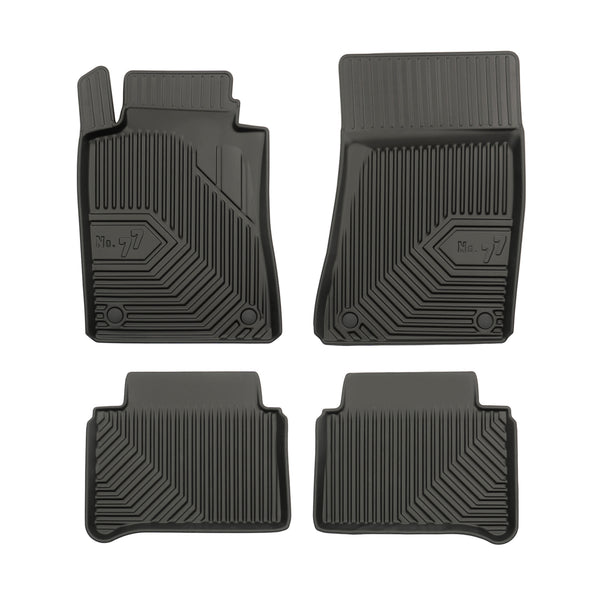 Tappetini auto a vaschetta Mercedes Classe E W211, fabbricazione 2003 - 10.2009, carrozzeria auto famigliare senza 4matic | 77408104