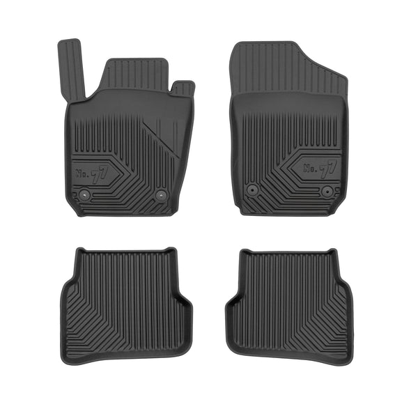 Tappetini auto a vaschetta Volkswagen Polo V, fabbricazione 05.2009 - 09.2017, carrozzeria berlina | 77408241