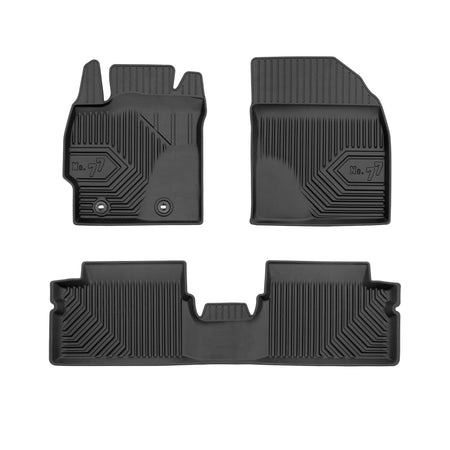 Tappetini auto a vaschetta Toyota Corolla X, fabbricazione 2007 - 07.2013, carrozzeria auto famigliare | 77408708