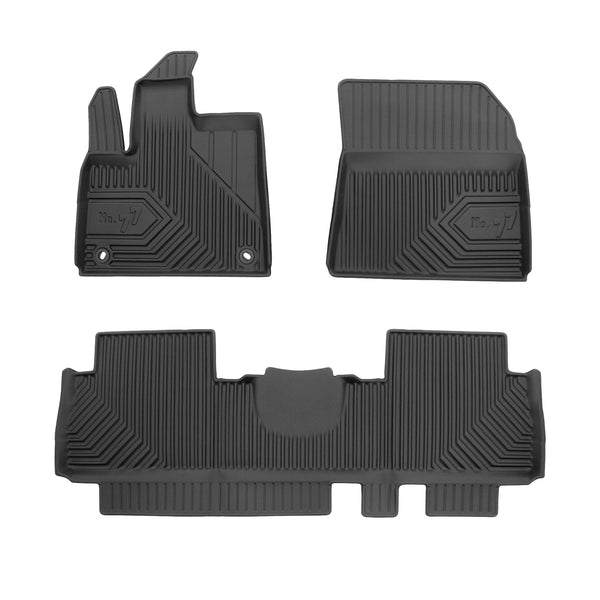 Tappetini auto a vaschetta Fiat Doblo III, fabbricazione 07.2022 - presente, carrozzeria van | 77409064