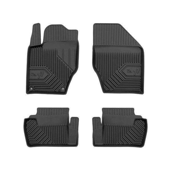 Tappetini auto a vaschetta Citroen C4 II, fabbricazione 10.2010 - 03.2018, carrozzeria hatchback | 77426894
