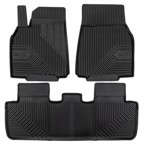 Tappetini auto a vaschetta Tesla Model Y, fabbricazione 08.2021 - 2024, carrozzeria suv | 77427341