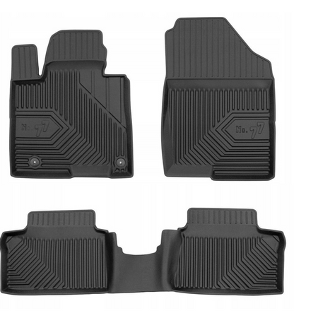 Tappetini auto a vaschetta Hyundai Tucson Hybrid, fabbricazione 12.2020 - presente, carrozzeria suv non corrisponde al modello phev e mhev | 77427624