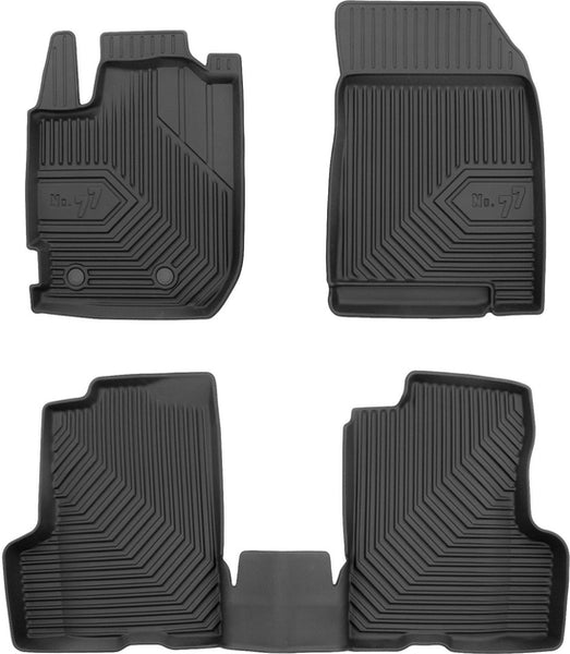 Tappetini auto a vaschetta Dacia Duster II, fabbricazione 01.2018 - 05.2024, carrozzeria suv dopo il facelift | 77445031