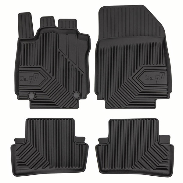 Tappetini auto a vaschetta Renault Clio IV, fabbricazione 10.2012 - 08.2019, carrozzeria hatchback | 77802019