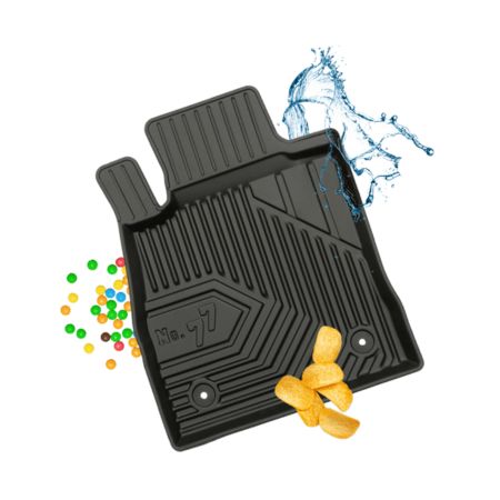 Tappetini auto a vaschetta Volkswagen ID. BUZZ, fabbricazione 05.2022 - presente, carrozzeria van prima fila | 77429376