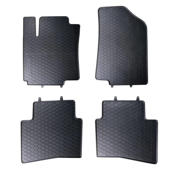 Tappetini auto in gomma Kia Rio III, fabbricazione 03.2012 - 01.2017, carrozzeria berlina | 835