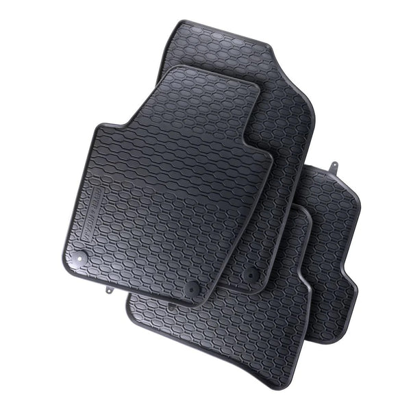 Tappetini auto in gomma Skoda Fabia III, fabbricazione 11.2014 - 08.2021, carrozzeria hatchback | 842