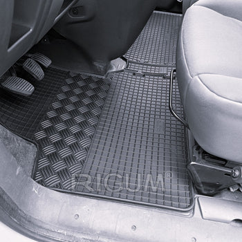 Tappetini auto in gomma Peugeot Expert II, fabbricazione 2007 - 2016, carrozzeria van | 900569