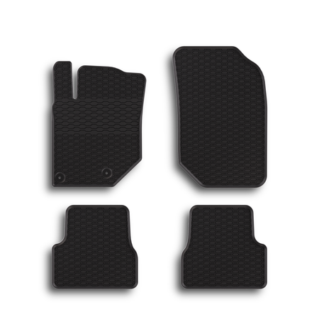 Tappetini auto in gomma Citroen C4 X, fabbricazione 10.2022 - 2024, carrozzeria suv | 901