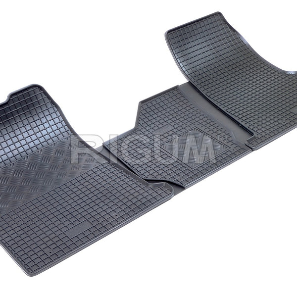 Tappetini auto in gomma Ford Transit III, fabbricazione 2000 - 2014, carrozzeria van anche facelift | 901009