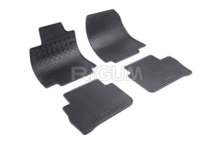 Tappetini auto in gomma Nissan Tiida, fabbricazione 2007 - 12.2011, carrozzeria berlina | 901863