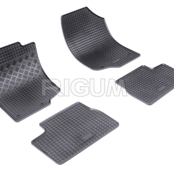 Tappetini auto in gomma Peugeot 207, fabbricazione 2007 - 06.2013, carrozzeria auto famigliare | 902020