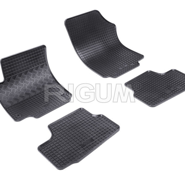 Tappetini auto in gomma Skoda Citigo, fabbricazione 10.2011 - 2019, carrozzeria hatchback | 902334
