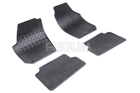 Tappetini auto in gomma Skoda Fabia II, fabbricazione 03.2007 - 10.2014, carrozzeria auto famigliare | 902358