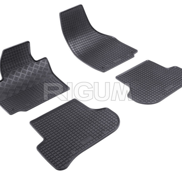 Tappetini auto in gomma Skoda Yeti, fabbricazione 06.2009 - 11.2017, carrozzeria hatchback | 902488