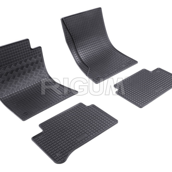 Tappetini auto in gomma Mercedes Classe E W211, fabbricazione 2003 - 10.2009, carrozzeria auto famigliare | 902846