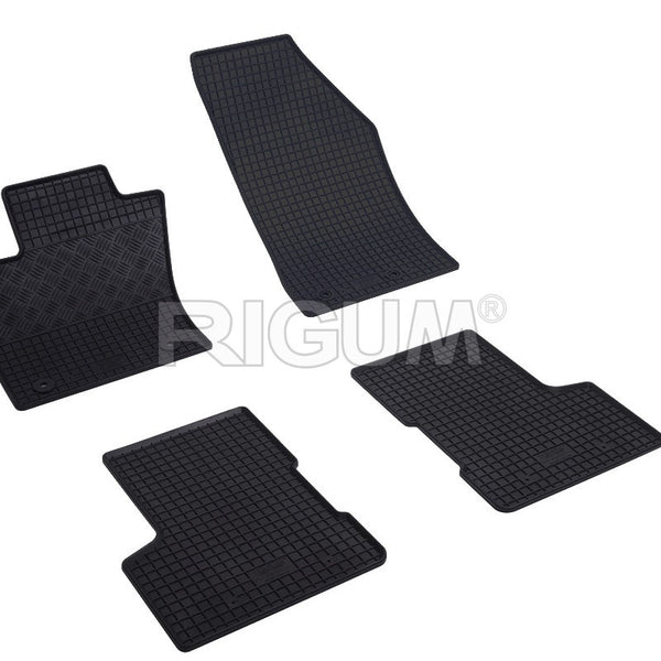Tappetini auto in gomma Jeep Renegade MHEV, fabbricazione 02.2022 - presente, carrozzeria suv | 903317