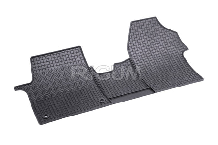 Tappetini auto in gomma Fiat Scudo, fabbricazione 2022 - presente, carrozzeria van 3 posti | 903911