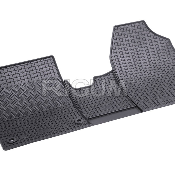 Tappetini auto in gomma Fiat Scudo, fabbricazione 2022 - presente, carrozzeria van 3 posti | 903911