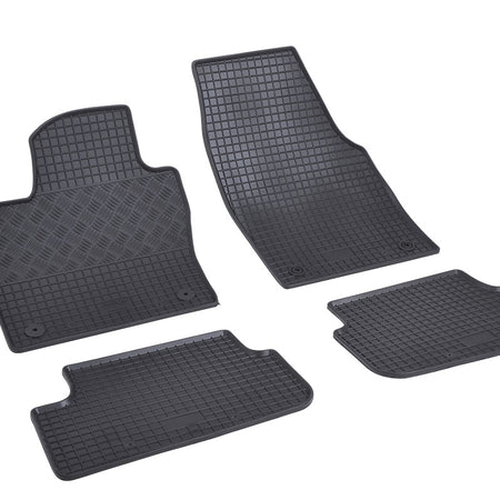 Tappetini auto in gomma Volkswagen Polo VI, fabbricazione 10.2017 - presente, carrozzeria hatchback | 904246