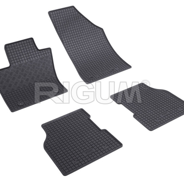 Tappetini auto in gomma Jeep Compass MHEV, fabbricazione 2021 - presente, carrozzeria suv | 904345
