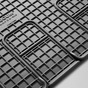 Tappetini auto in gomma Toyota Proace Verso, fabbricazione 01.2016 - presente, carrozzeria van terza fila | 904420