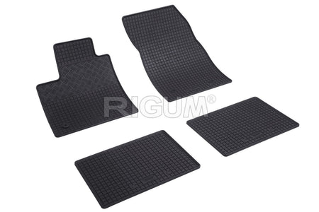Tappetini auto in gomma Ford Focus IV MHEV, fabbricazione 09.2018 - presente, carrozzeria hatchback | 904673