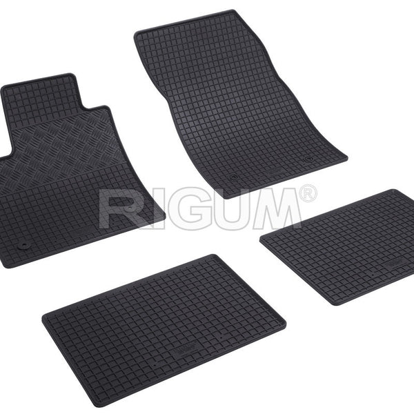 Tappetini auto in gomma Ford Focus IV MHEV, fabbricazione 09.2018 - presente, carrozzeria hatchback | 904673