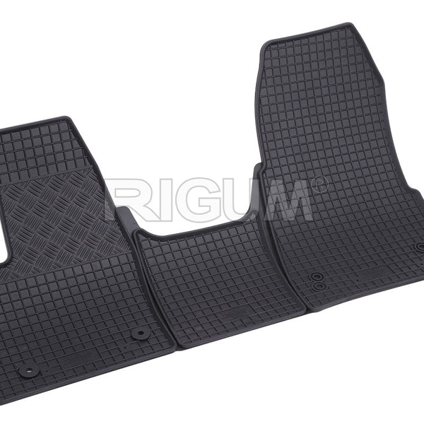 Tappetini auto in gomma Ford Tourneo Custom Facelift, fabbricazione 02.2018 - presente, carrozzeria van 2-3 posti, automatico | 904925