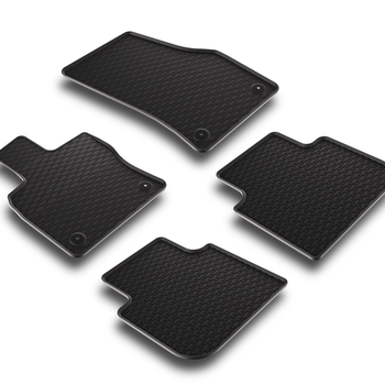 Tappetini auto in gomma Skoda Kodiaq, fabbricazione 03.2017 - 10.2023, carrozzeria suv | 904