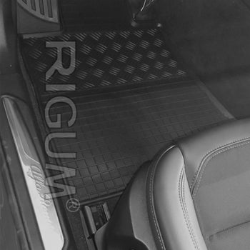 Tappetini auto in gomma Alfa Romeo Giulia, fabbricazione 06.2016 - 2019, carrozzeria berlina 4x2, cambio automatico | 905083