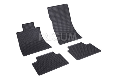 Tappetini auto in gomma Alfa Romeo Giulia, fabbricazione 06.2016 - 2019, carrozzeria berlina 4x2, cambio automatico | 905083