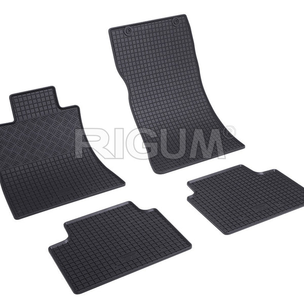 Tappetini auto in gomma Alfa Romeo Giulia, fabbricazione 06.2016 - 2019, carrozzeria berlina 4x2, cambio automatico | 905083