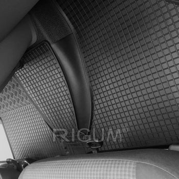 Tappetini auto in gomma Volkswagen T6 .1 Transporter, fabbricazione 2019 - presente, carrozzeria van 2-3 posti | 905274