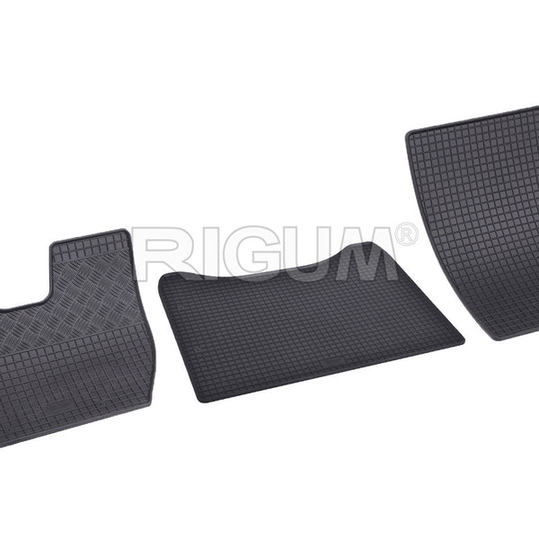 Tappetini auto in gomma Iveco S-Way, fabbricazione 2019 - presente, carrozzeria van adatto per il modello lux | 905342