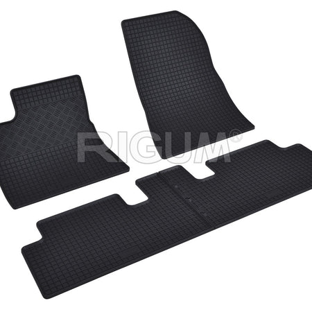 Tappetini auto in gomma Tesla Model 3 Facelift, fabbricazione 2020 - 2022, carrozzeria berlina | 905465