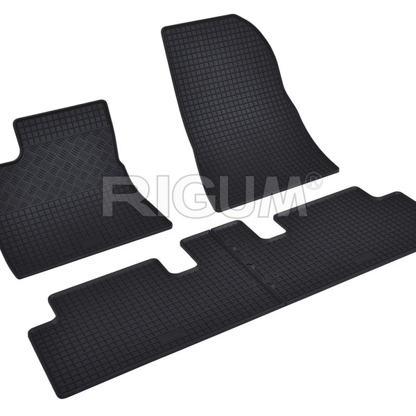 Tappetini auto in gomma Tesla Model 3 Facelift, fabbricazione 2020 - 2022, carrozzeria berlina | 905465